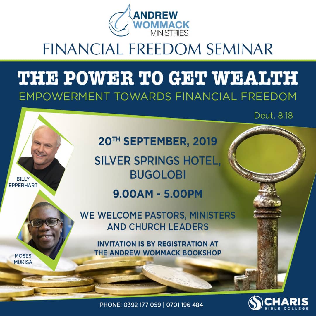 awmuganda's tweet photo. WEALTH WITH PURPOSE.

But you shall [earnestly] remember the Lord your God, for it is He Who gives you power to get wealth, that He may establish His covenant which He swore to your fathers, as it is this day
Deut 8:18.

#MakeWealth
#HEisWorking
#Uganda #Jesus https://t.co/gsIjlSpbTq