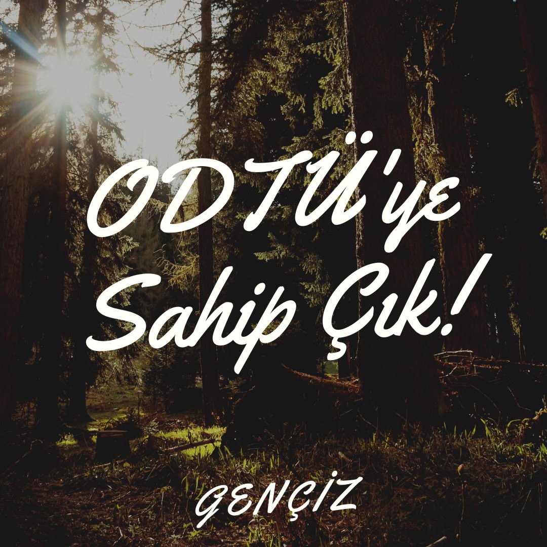 sozgenclikte's tweet photo. Doğaya ve haklarına sahip çıkan tüm ODTÜ gençliğine selam olsun! 

Yanınızdayız @OdtuSavunulmali 

#SözGencin 
#ODTÜSavunulmalıdır 
#PolisODTÜde https://t.co/Og6TUTzJmd