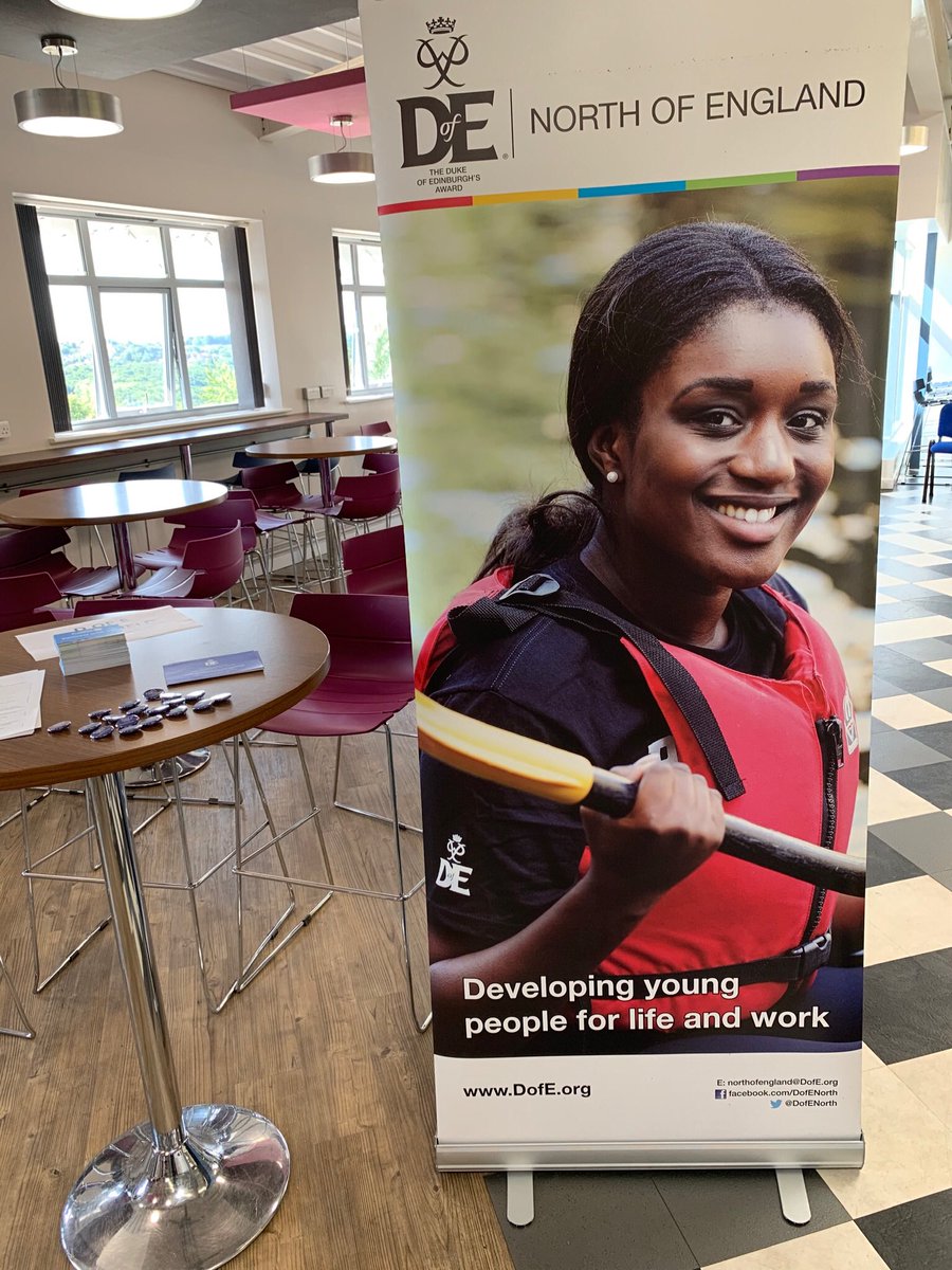 DofeSheffield's tweet photo. Come visit our stand at Tapton School Sixth Form Open event. #DofE #sheffieldfutures #sheffield https://t.co/WP3qkWCY7E