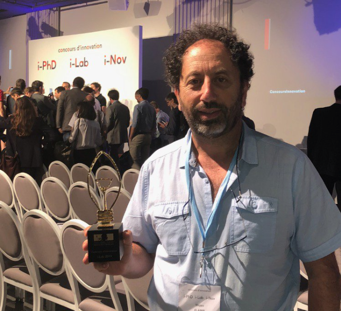 FTAlpsGrenoble's tweet photo. 👏 Bravo aux lauréats grenoblois du Concours #iLab2019 🏆: Diamfab, Hymag'In, Amiral Technologies, Etisense &amp; Rosi. Ce concours récompense les startup FR issues de la recherche. Elles ont été accompagnées par Linksium qui aide au transfert technologique des laboratoires #deeptech https://t.co/32IBDt1wyU