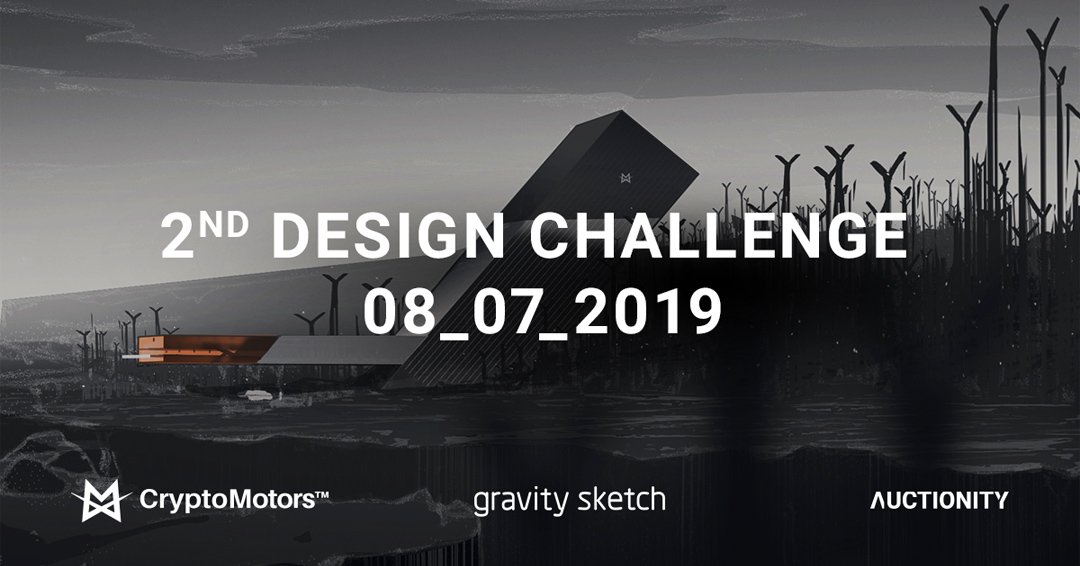 Auctionity partners with <a href="/CryptoMotors_io/">CryptoMotors | CryptoMotors.eth</a> by sponsoring their #DesignChallenge. 
For the first time <a href="/CryptoMotors_io/">CryptoMotors | CryptoMotors.eth</a> are including the power of VR and direct to 3D creation in the design process. ⁣⁣
cryptomotors.io/design-challen…
#NFTs #NonFungibleToken #3Ddesign