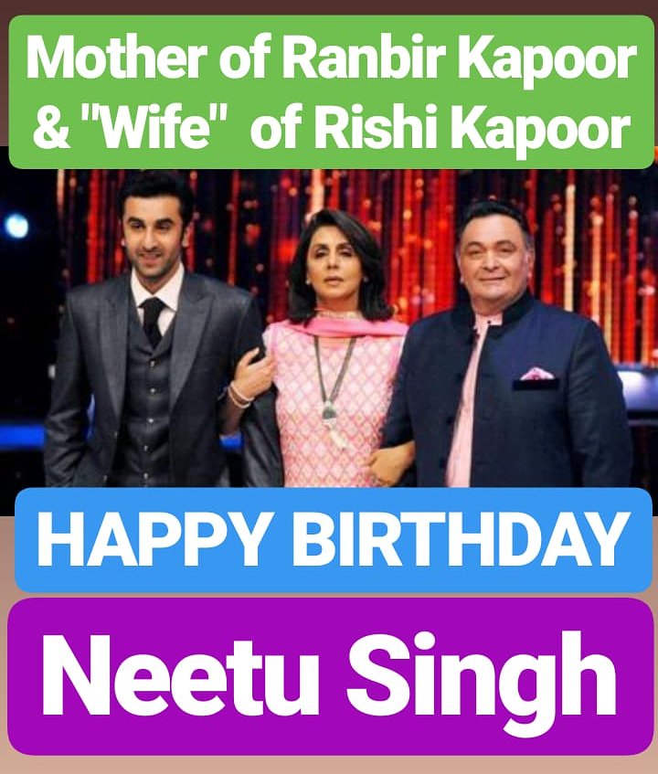HAPPY BIRTHDAY 
Neetu Singh  