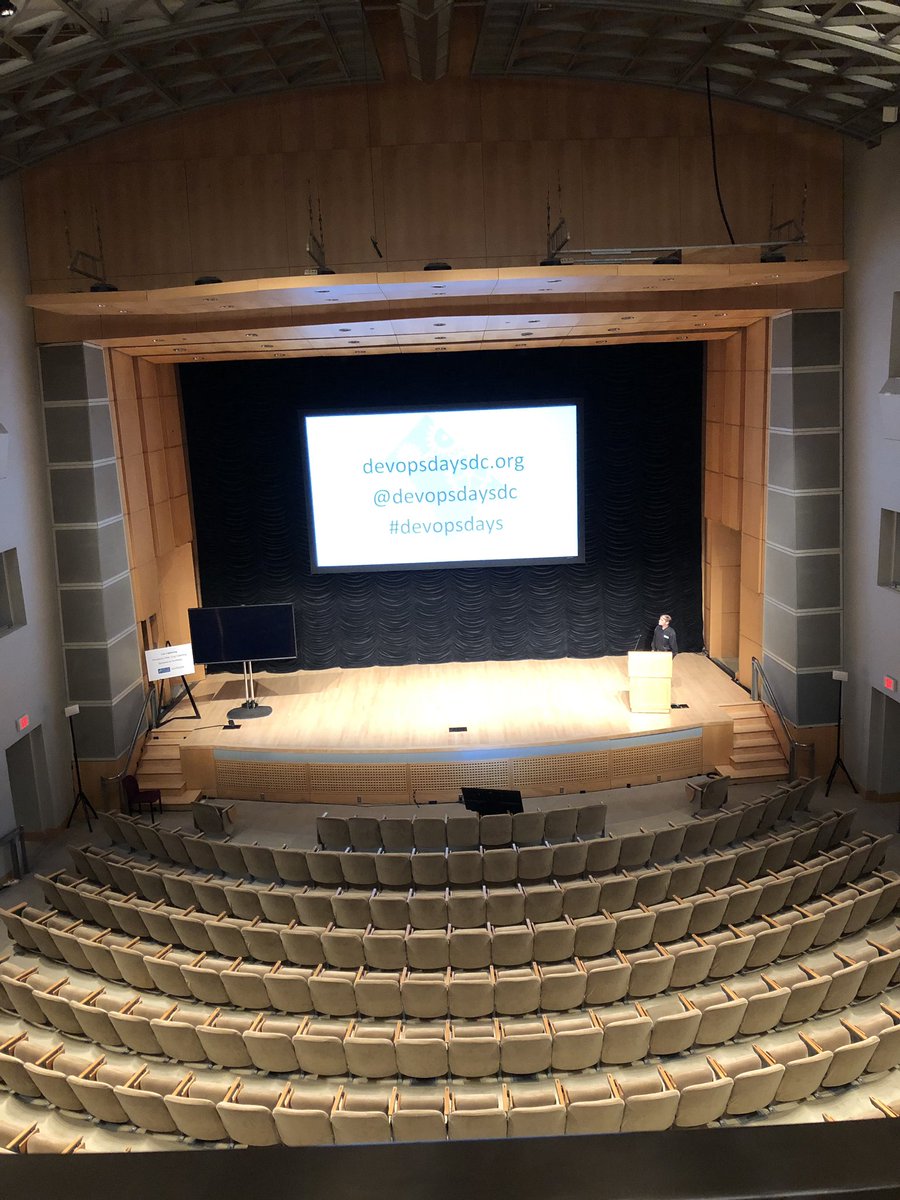 laurieontech's tweet image. Getting set up this morning! #DevOpsDaysDC