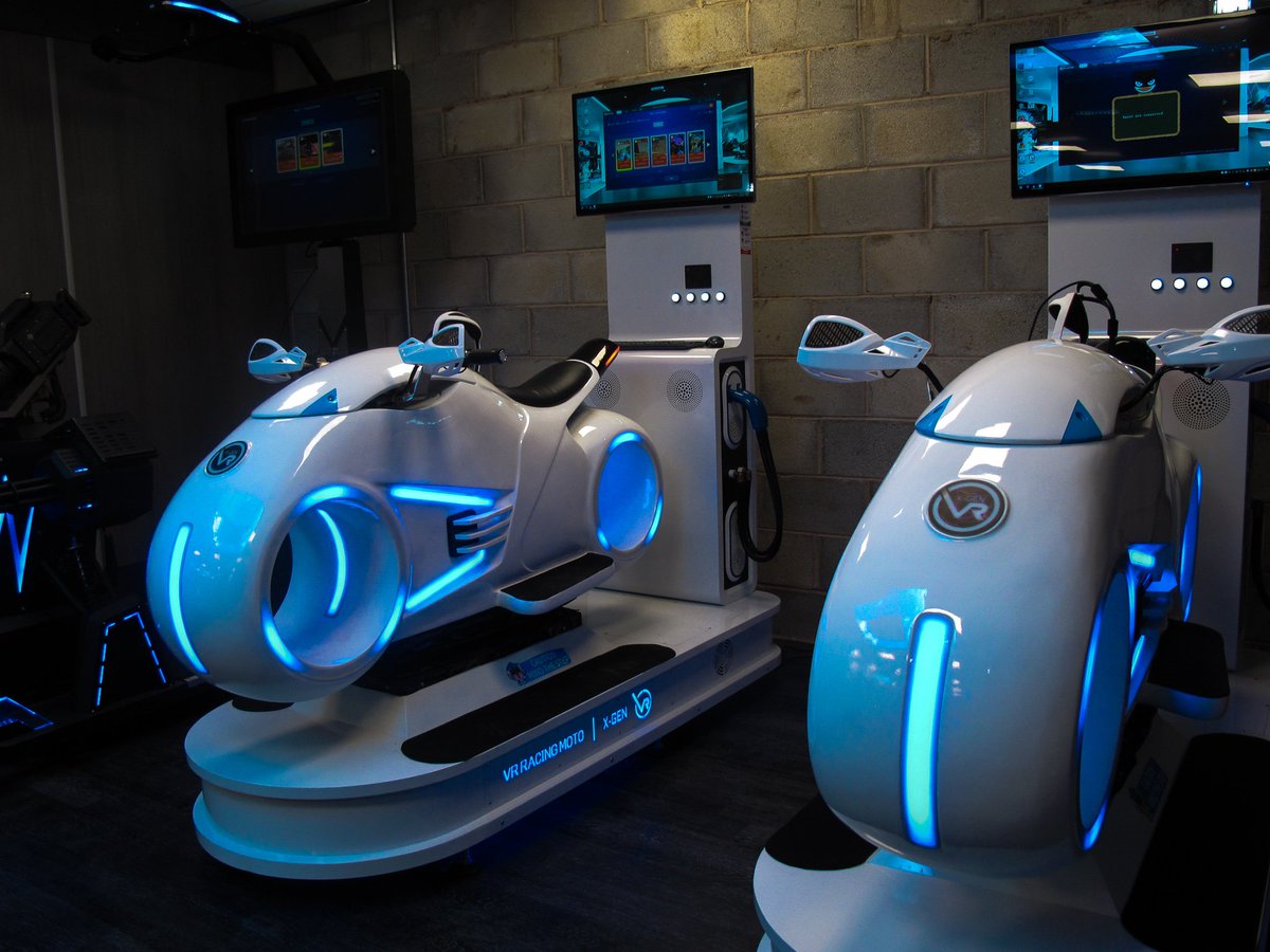 merseyway's tweet photo. We're so excited to announce that @xgenvr is now OPEN! Located on Deanery Way, the futuristic attraction is taking virtual reality to the next level, offering the latest technology for gamers to enjoy. 📷 by work experience students at @SAZmediaUK. https://t.co/7ZBmo9mJuM