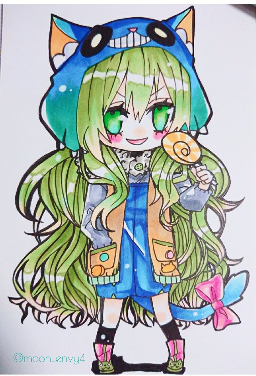 ヴゐむ ゑﾞのむ りっちゃん わさびファンアート 神木リツ スタジオわさび 狼ゲーム