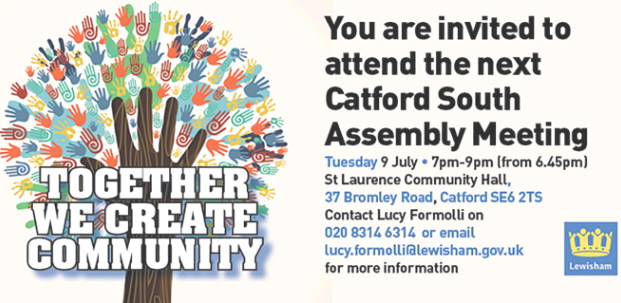 Love_Catford's tweet photo. Whoop - It's Assembly Time #Catford
Catford South Local Assembly, Tuesday 9 July - 7pm @stlaurencese6 Main Hall.
Loads on the agenda AND community marketplace bursting with #local organisations. INFO: https://t.co/umMbDsqYUW
We would love to see you there!
#CSAssembly #community https://t.co/gXCPhcZZUM