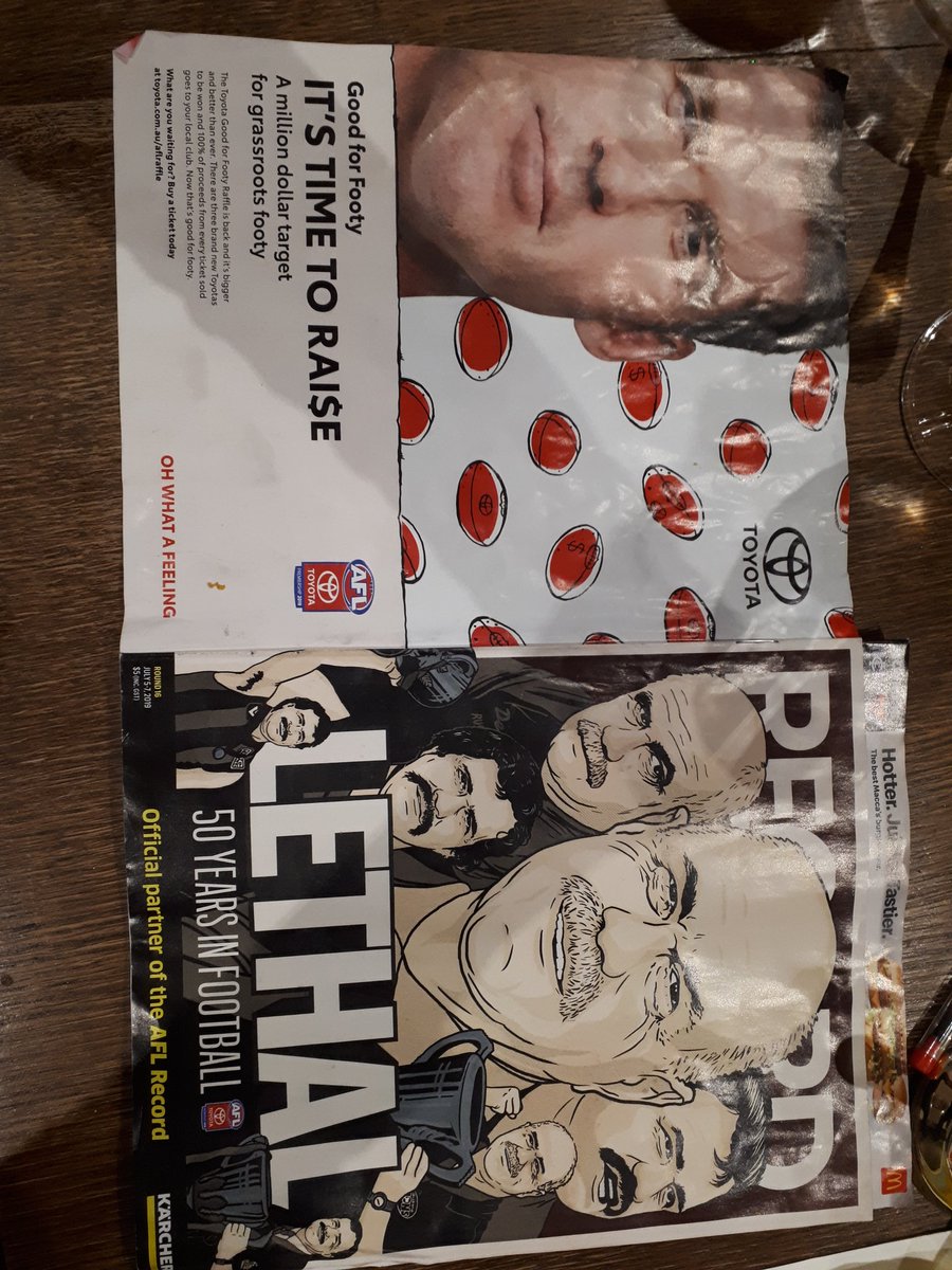 Lethal <a href="/LeighRMatthews/">Leigh Matthews</a> and <a href="/JBrown/">Jonathan Brown</a> on the front and back cover of the Record!! Unstoppable reading!! <a href="/nova100/">Nova 100</a> <a href="/thefrontbar7/">The Front Bar</a> <a href="/MrSamPang/">Sam Pang</a> <a href="/ChrissieSwan/">Chrissie Swan</a> #boundbyblue