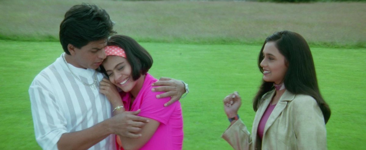 - Kuch Kuch Hota Hai (1998)"During their college years, Anjali was in love with her best-friend Rahul, but he only had eyes for Tina. Years later, Rahul and the now-deceased Tina's eight-year-old daughter attempts to reunite her father and Anjali."