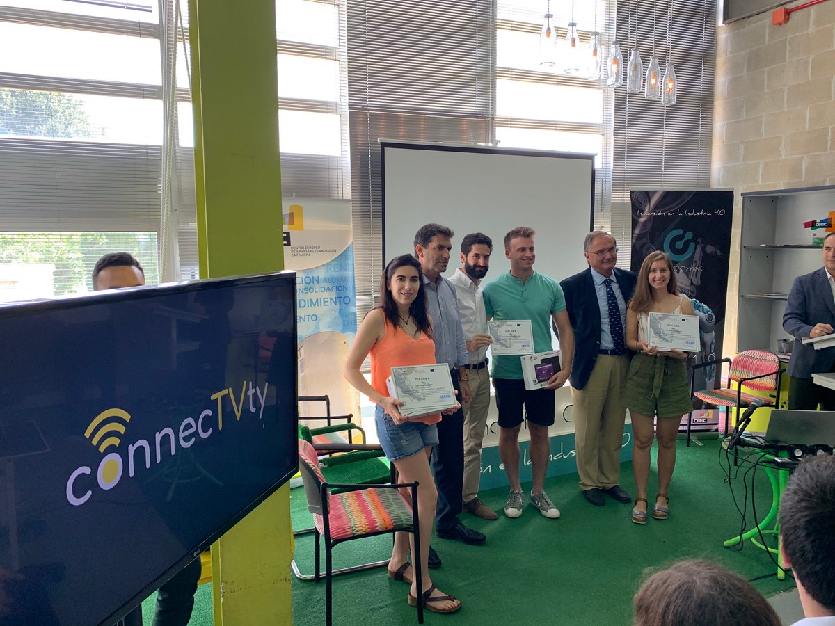 CEEICT's tweet photo. "INMERSIÓN EN LA INDUSTRIA 4.0" 🤖🏭

@Telecartagena_ se hace eco de la CLAUSURA de @Smarti40 Connect.

28 nuevos emprendedores 4.0 preparados para dar el salto al mundo laboral 🚀

🎥 https://t.co/GxeLjvDTfw https://t.co/bou4UqhJx7 https://t.co/BE6Rm7qgDl
