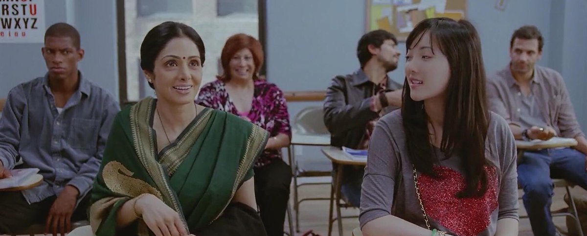 - English Vinglish (2012) “A tradition-minded Indian housewife enrolls in an accelerated English-language course after she finds herself unable to place an order in an American restaurant."