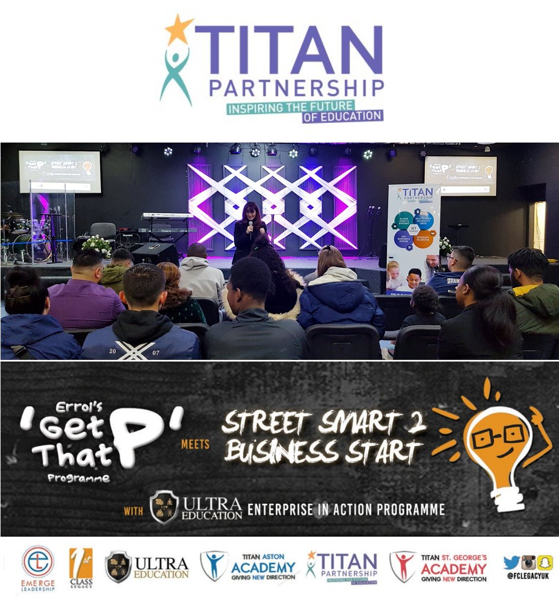 We have just finished our 1st Enterprise in Action programme with <a href="/TitanBirmingham/">Titan Partnership #ThinkTitan</a> in partnership with <a href="/Errollawson/">Errol Lawson</a> <a href="/UltraBirmingham/">Ultra Birmingham Official</a> we can't wait to get our independent evaluation results back. Thank you <a href="/WestMidsPCC/">WestMidsPCC</a> for investing in us next stop <a href="/NBAcademy/">NBAcademy</a> 

#TeamFirstClassUK