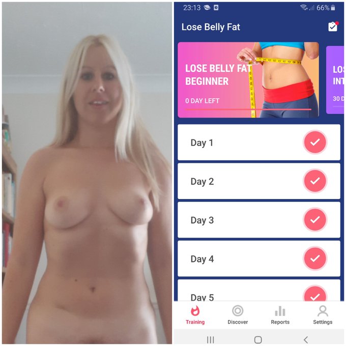 1 month ago I started the basic course. It says my tummy should look like the picture by the end of the<a href="/tag/mondaymotivaton"class="tags"><span>#mondaymotivaton</span></a>