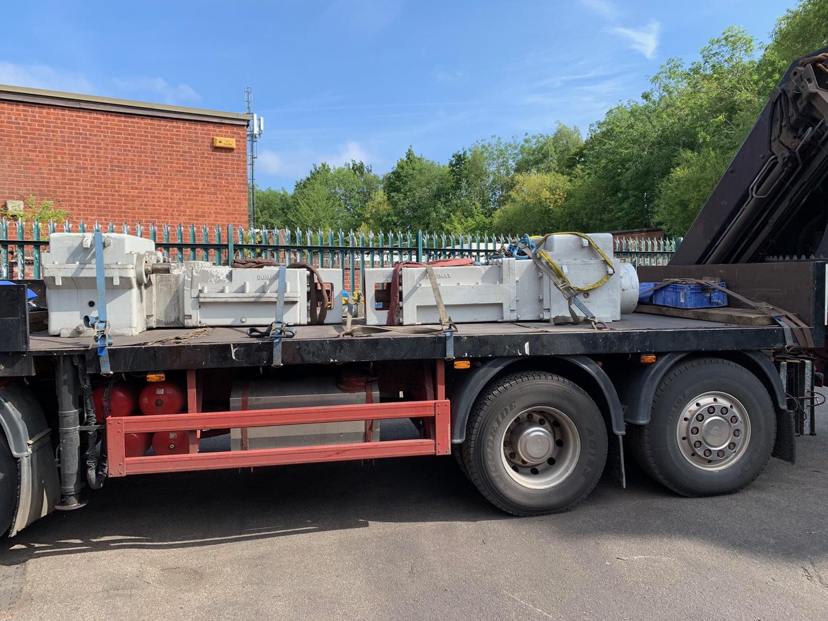 NETEng1's tweet image. It looks like it's going to be a busy week in the NET workshop. These two #TSHenschel 130 #Extruder gearboxes have just been delivered. #Gearbox #repairs
sales@net-eng.co.uk