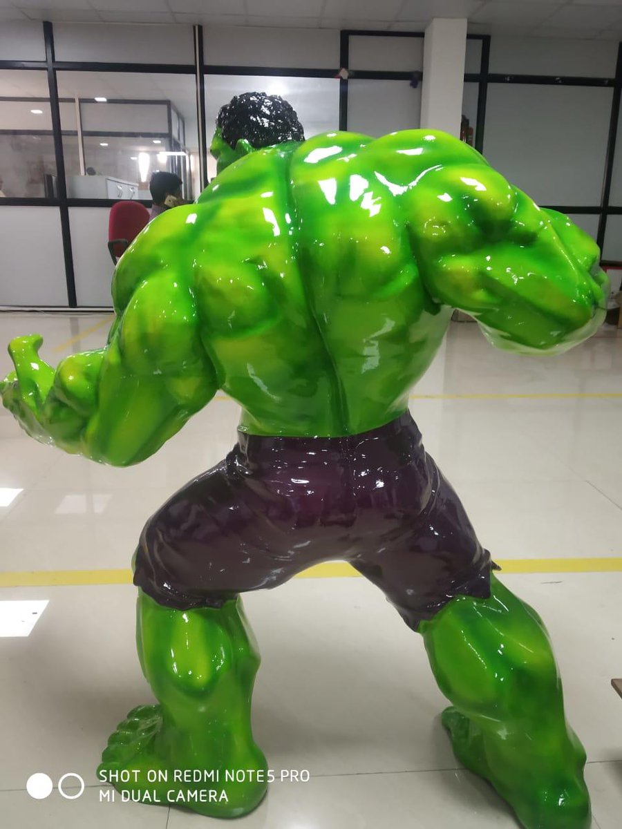BigRep's tweet photo. How cool is this #Hulk #3DPrinted model on FDM Technology? 
This was printed by @metamorph3d on the #BigRep ONE. 

What are you printing this week?

Tag us with #BRPrintFeature for a share! 

#3DPRINTING #additiveManufacturing https://t.co/SfUYzyiBlu