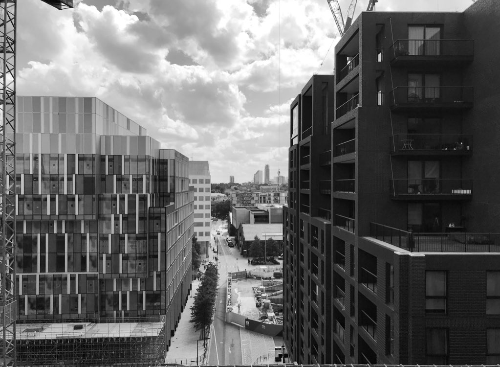View of (and view from) buildings T2-3 - which run along the curve of Canal Reach <a href="/kingscrossN1C/">King's Cross, N1C</a>