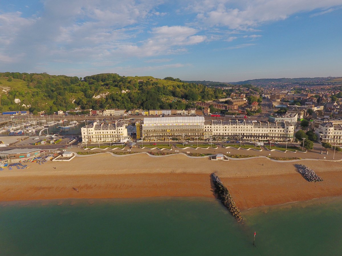 walkerltd's tweet photo. The Waterloo Mansions project at the @Port_of_Dover looking splendid in the sun ☀️ #Dover2019 #DoverDocks #DoverRevival https://t.co/HGIg1vfBpi