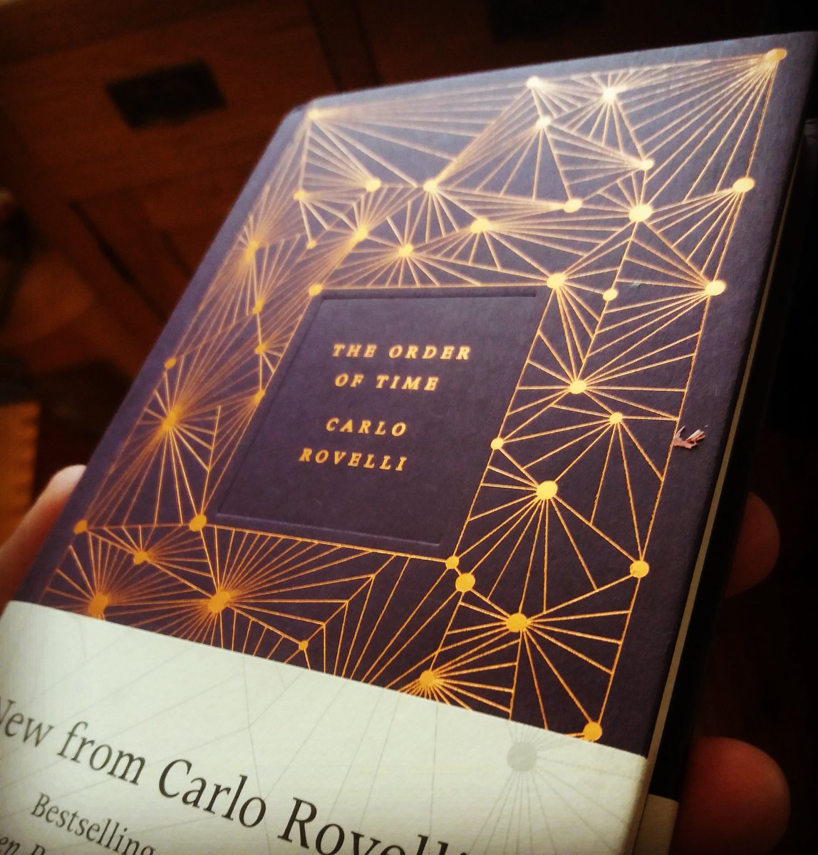 PeterSjostedtH's tweet photo. Had to get this LSD-inspired tome on time from @carlorovelli: https://t.co/661RegM2L6