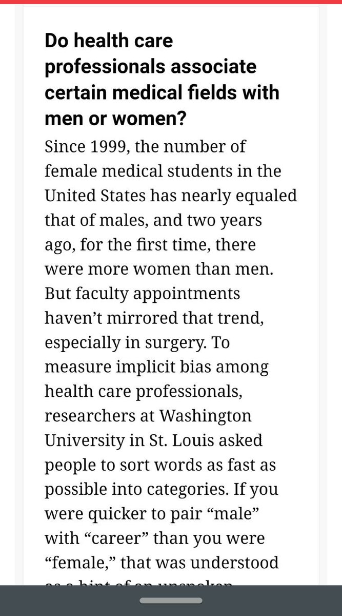 jgitchell's tweet image. Yeah, Dr @arghavan_salles ! Your paper was featured in this morning&apos;s @statnews brief!

#LotsOfWorkToDo
#LooksLikeASurgeon