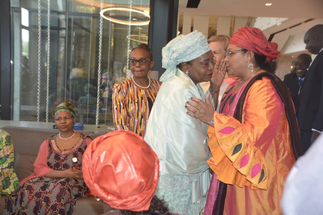 hadyline2014's tweet photo. Ouverture ce matin de l'Assemblée Générale des premières dames  de L'OPDAD pour marquer la fin de leurs  activités. 
@FirstLadyNiger @PresidenceNiger
#SommetUA2019 
#OPDADNiger2019 
#UASummit2019 https://t.co/ZtEdE9M0wn