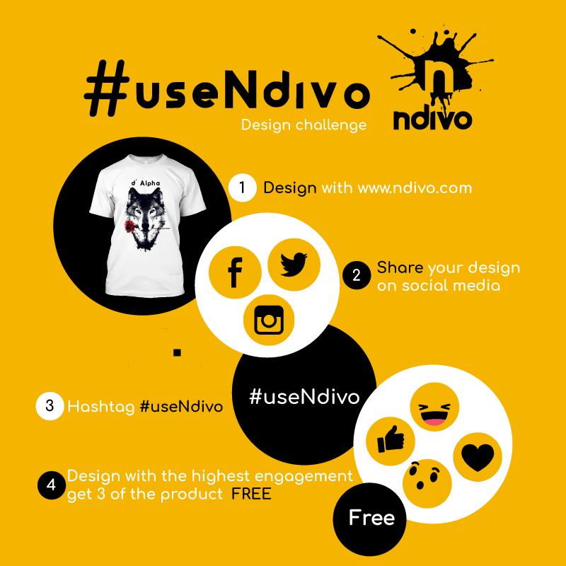 useNdivo's tweet photo. Be creativity #useNdivo and get rewarded
The design challenge aims to reward you for sharing your design on your social media page.
go to https://t.co/99ERwnyRpL https://t.co/iyDsAOsygA