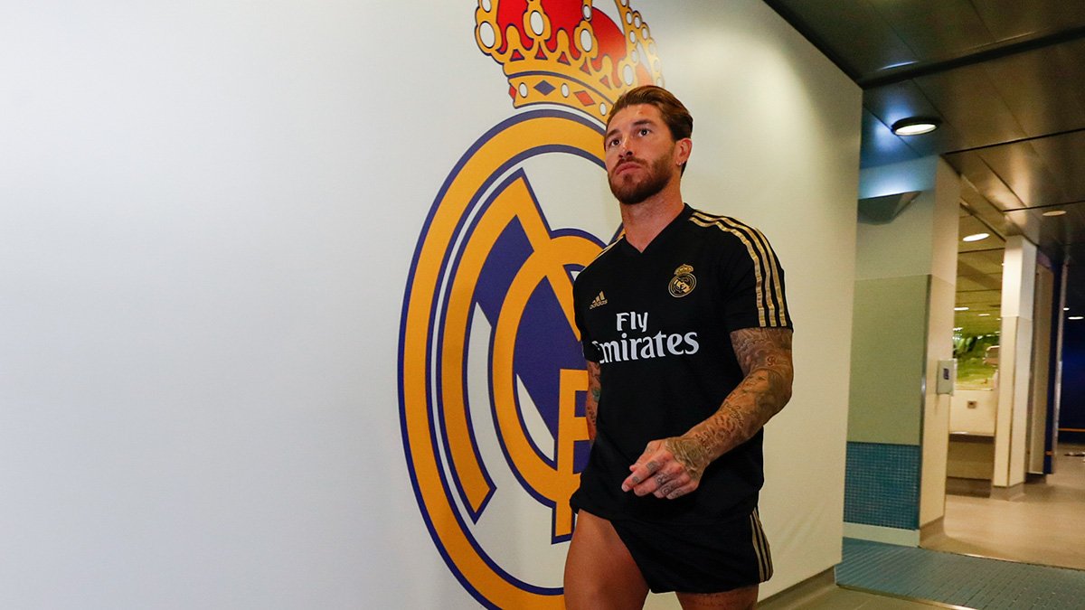 Sergio Ramos pasa reconocimiento médico.