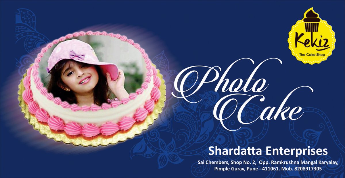 KekizE's tweet photo. Shardatta Enterprises
#Kekiz #CakeShop
#PhotoCake https://t.co/POb04zGiyg