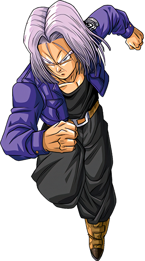 Dragon Ball Z Trunks Do Futuro Cabelo Longo Mrpunkha