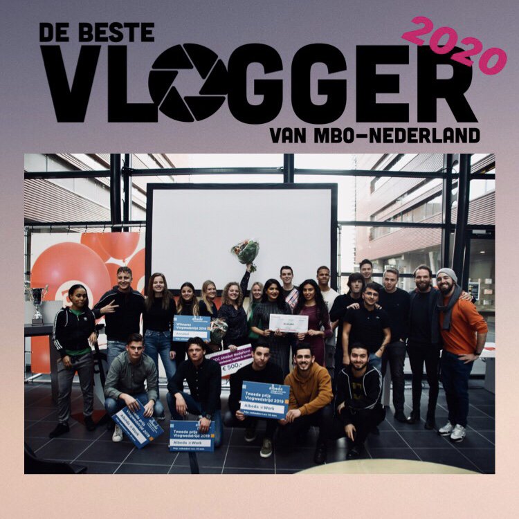 Na het succes van afgelopen jaar, zijn we bezig met de voorbereidingen van "De Beste Vlogger van mbo-Nederland 2020". Onze ambities zijn groot en we willen met nog meer mbo-instellingen de 2020 editie organiseren. Kijk op LinkedIn voor meer informatie. 
linkedin.com/feed/update/ur…
