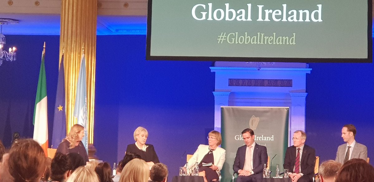 BrIreCham's tweet photo. "Still plenty of trading opportunities for Irish firms with Britain" - @JulieSinnamon CEO of @Entirl Enterprise Ireland. Indeed, and vice versa too of course. #trade #jobs #bigprinciples https://t.co/qKm2U2oCHj