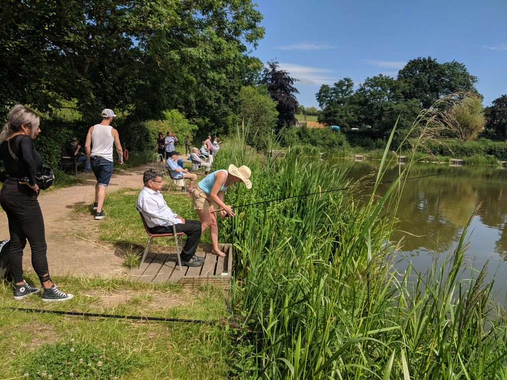 Well, what glorious weather we had for the first fishing trip of 2019. A great turnout after we've had residents asking all year when they will be going back. Find out more about getting involved in our day trips by following our <a href="/MakingPals/">Making Pals</a> project! #gonefishing
