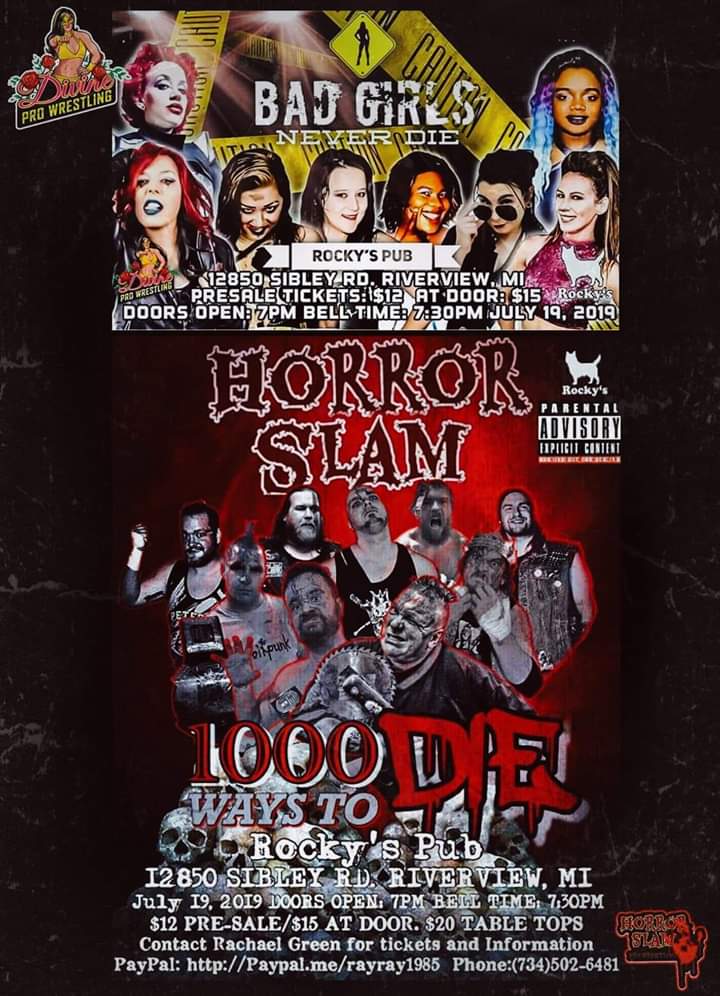 HORROR SLAM AND DIVINE!!!!!