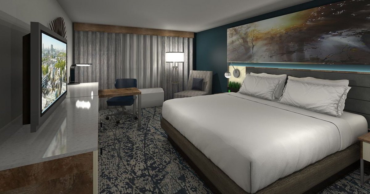 DoubletreeDen's tweet photo. Have you visited the hotel recently? Check-in to one of our newly renovated premium rooms! These premium rooms feature a modern design and 55 inch TV.
#DoubleTreeDen
Book today: https://t.co/ciwgHj6Lpb https://t.co/FqQMEAKj5w
