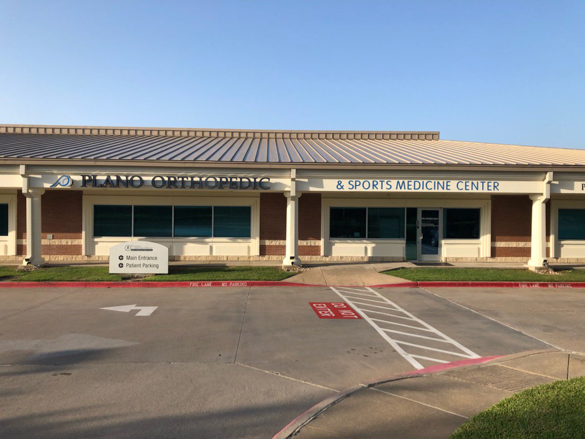 POSMC Exterior - Our new signage.