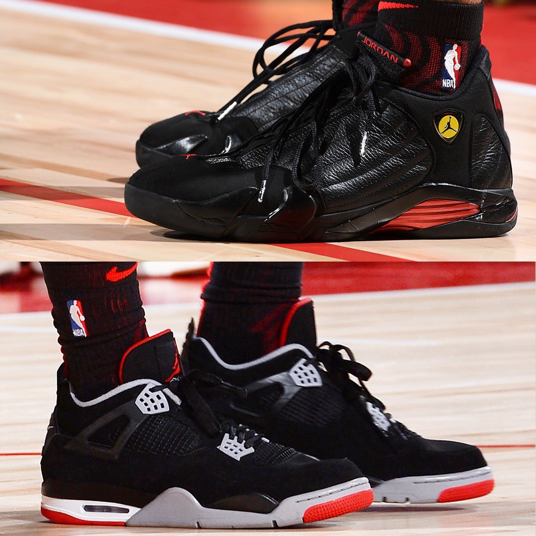SLAMKicks's tweet image. Will always post black/red Jordans on here. #EliteFeets, Gary.