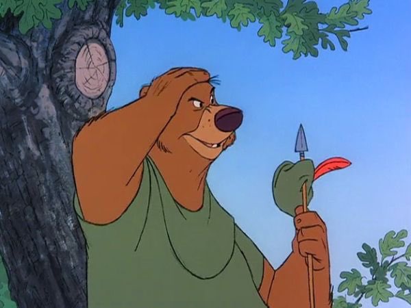 Baloo in a tunic.