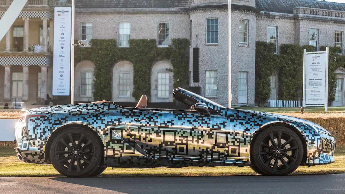 ICYMI: at the Goodwood #FOS it was announced that the #LexusLC convertible will go into production.