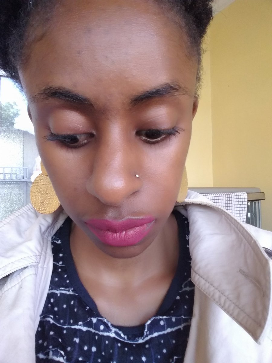 I just want to let you know that my lashes are real REAL!!! Aki please don't be tempted to grab them. Enhancement was done using mascara. I now know where all the food I eat goes to. #hair and #lashes. #asyouwere.