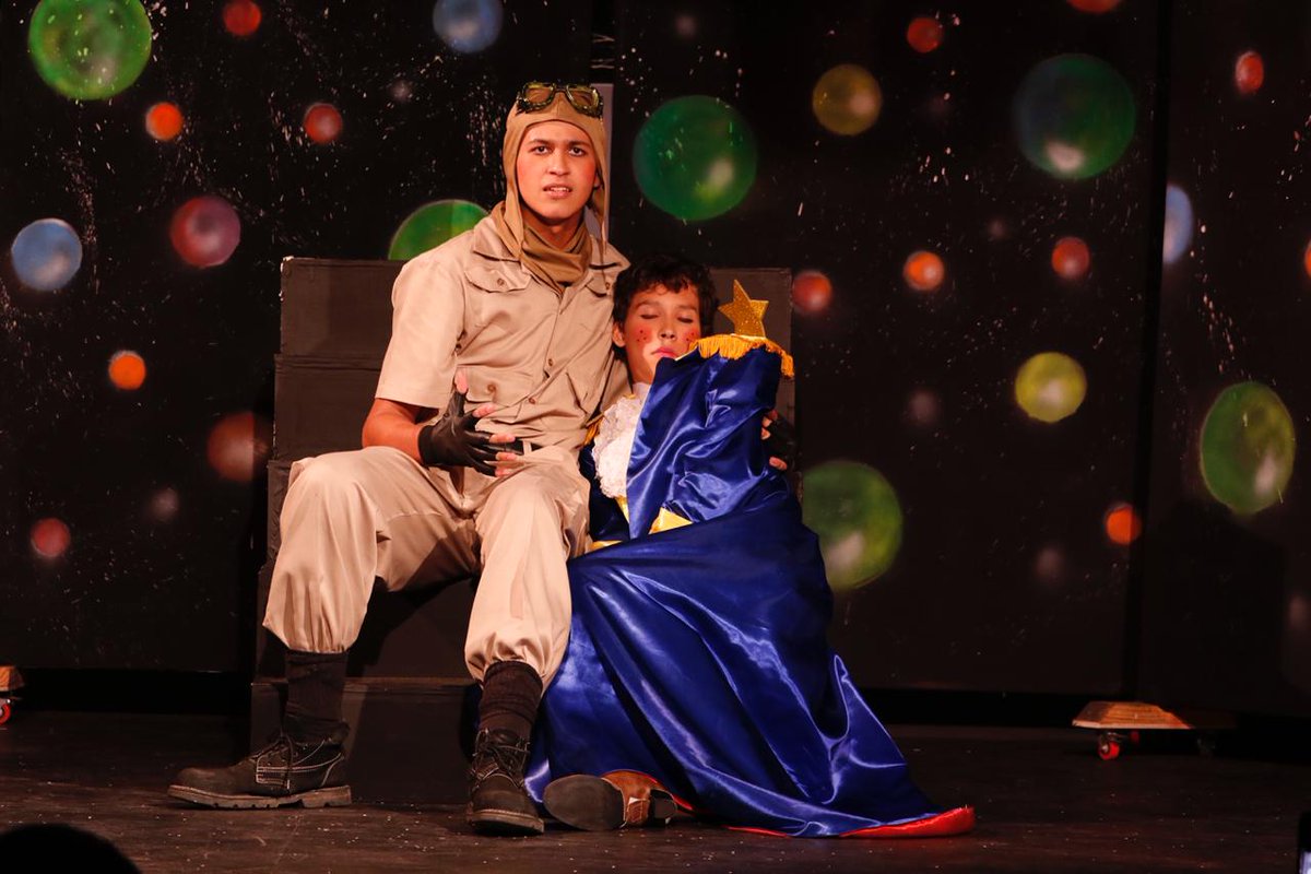 MiCulturaPma's tweet photo. Como cierre de fin de curso de los Talleres de Teatro Infantil y Juvenil, 13 estudiantes de la Escuela Nacional de Teatro del INAC, presentó el sábado 6 de julio en el Teatro El Ángel, la puesta en escena de “El Principito” del dramaturgo Antoine De Saint-Exúpery. https://t.co/jaNhY9SI19