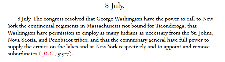 MHS1791's tweet photo. Resolutions of the Continental Congress #OTD 1776: https://t.co/4NeVVQ0B3C #WarWork @AmRev
Thanks to the #AdamsPapersEdition for the info. https://t.co/bwXkrRGudU