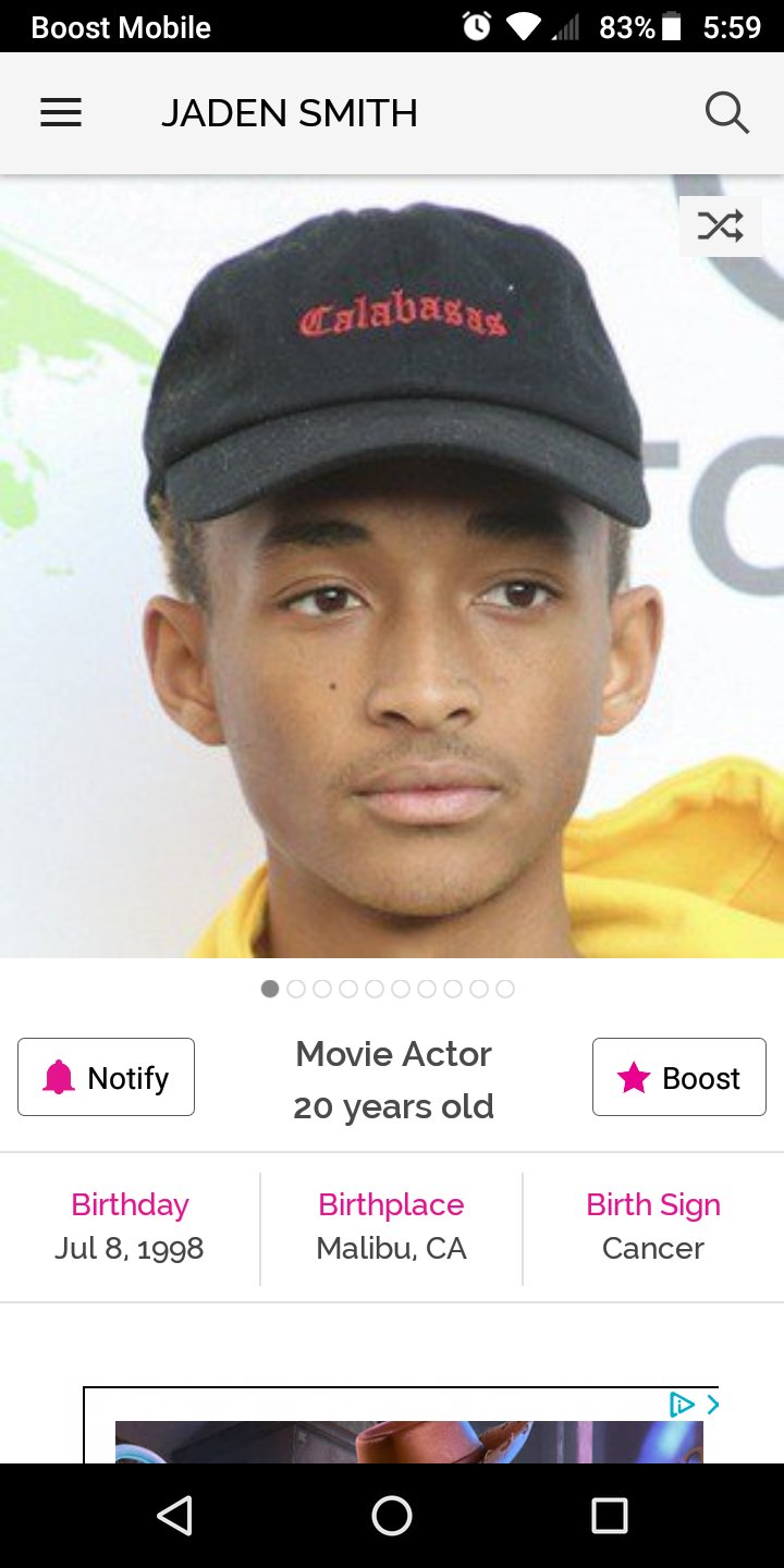 Happy birthday Jaden Smith 