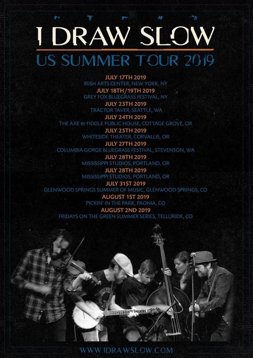 idrawslow (@idrawslow) on Twitter photo V V excited for our summer US tour coming up next week! V V excited for our summer US tour coming up next week!
