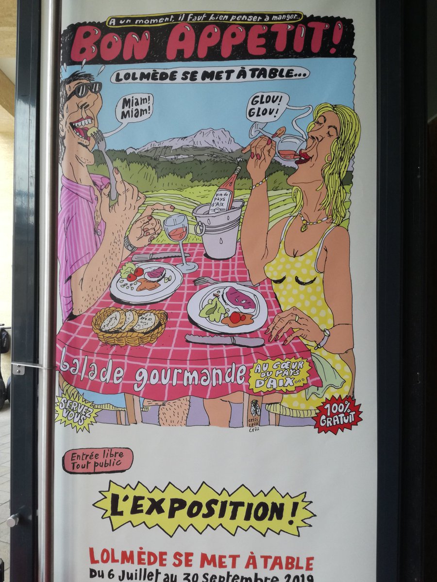 MyFoodStoryORG's tweet photo. #bdaix #exposition #aixmaville
#producteurs #myfoodstory
Lolmede se met à table https://t.co/5aWjpJUAyX