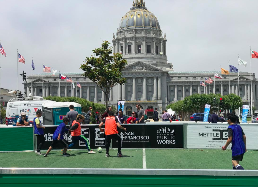 SFCCInitiative's tweet photo. Thanks to everyone who made the inaugural 2019 1st Sundays Block Party so great! Put the next one on the calendar now: August 4! Find out more about upcoming Civic Center events here: https://t.co/qBwwOO9HJm https://t.co/uO4EBy7WwE