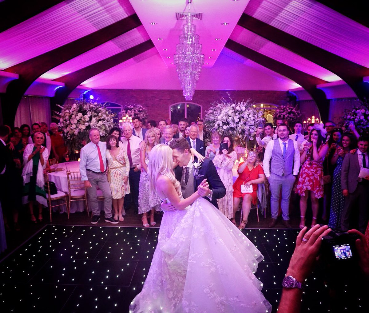 <a href="/M_Lhuillier/">Monique Lhuillier</a> what a beautiful bride. So stunning. <a href="/IrlamWarburton/">IrlamWarburtonEvents</a> <a href="/Colshawhall/">Colshaw Hall</a> <a href="/redfloralarch/">red floral architect</a> <a href="/THarringtonFilm/">Tom Harrington Films</a> <a href="/lesmeredithphot/">Lesley Meredith</a>  <a href="/LuminateEvents/">Luminate Events</a> <a href="/BarrettsBEC/">Barretts Events</a>