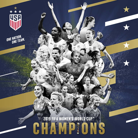 TownsendDeep's tweet photo. Nike’s #USWNT home jersey is now the company’s highest-selling #soccer jersey for a single season in company history.
Made from 100% #recycled polyester fabric, half of which is sourced from #plastic bottles.
https://t.co/YXxeWbQcA4
#2019FIFAWWC @Nike @FIFAWWC https://t.co/M9lEs3U3Rg