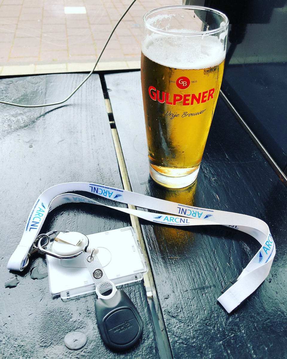 ChingChungHuang's tweet photo. It’s an honour to join #ARCNL for my @ELENAeu_org secondment in #Amsterdam. Hopefully we will make the best out of it in the next three months. And it is always a good start with a nice pint of #pilsner! https://t.co/0EA6wg3F9f