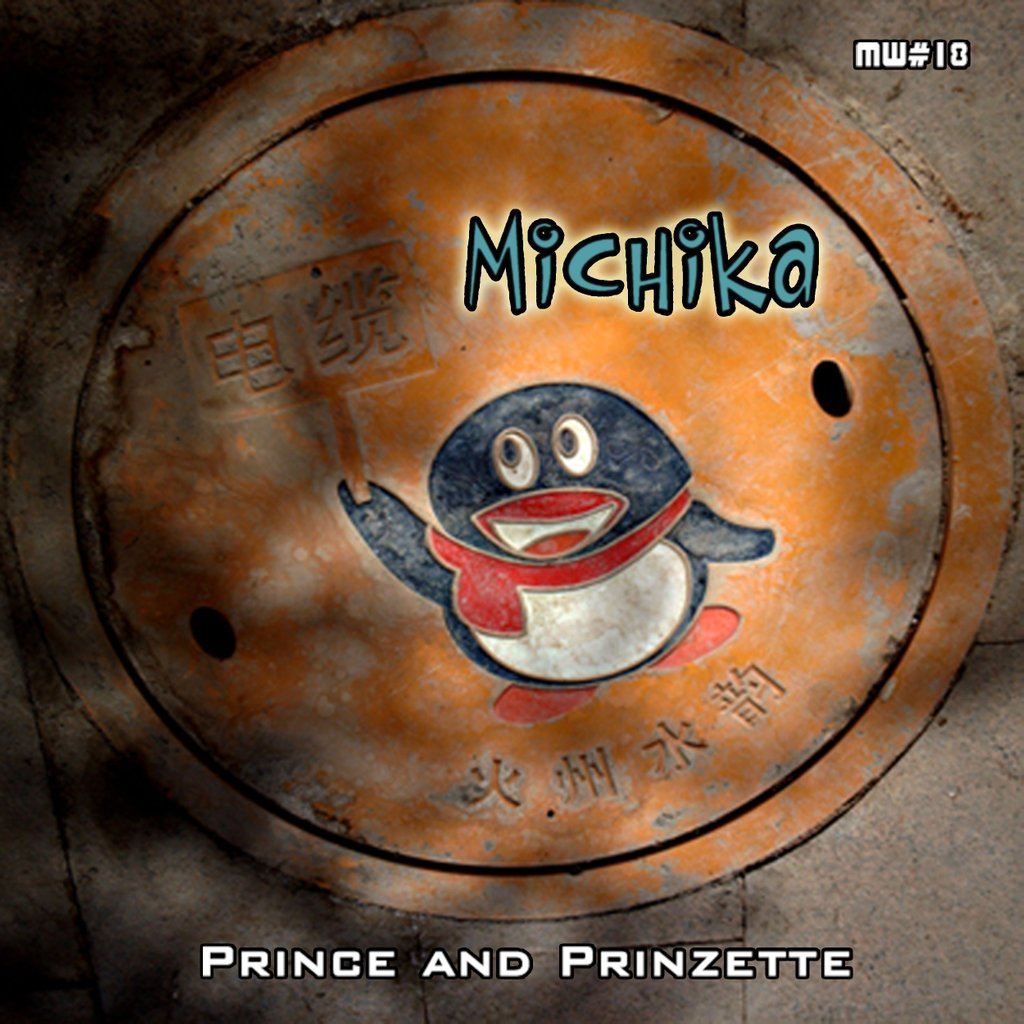 Prince and Prinzette, Album Michika 2010 on Spotify, iTunes and Soundcloud #coverart #electronica #Albumart #psychedelicsounds #artspace #experimental #Visualart #konkretekunst #hiphop #indie #electronicmusic #paintingnow