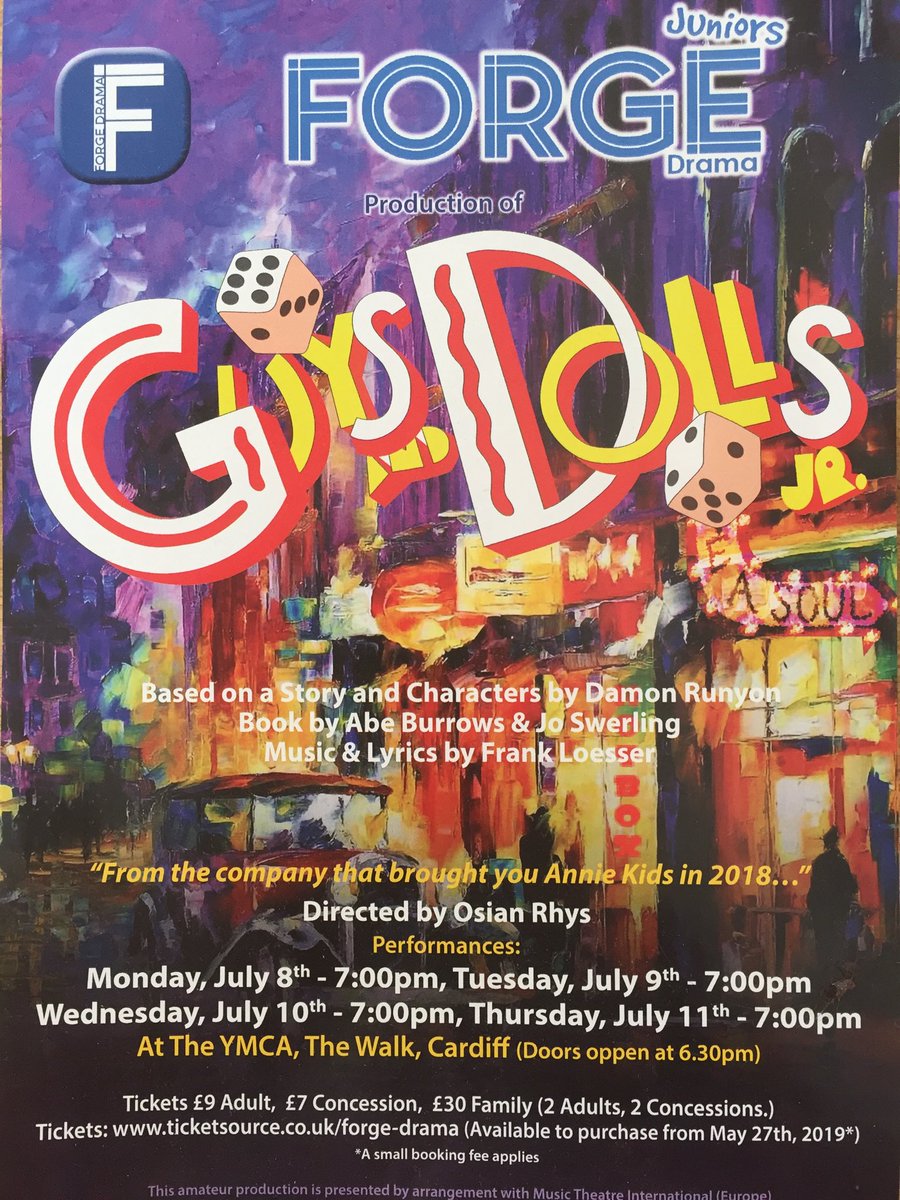 #Roath #Lakeside #Cyncoed      ⁦<a href="/marlboroughpri/">Marlborough Primary</a>⁩  ⁦@roathparkprm⁩ ⁦<a href="/MPS_2018/">MPS_Year 6 2019</a>⁩ ⁦<a href="/MPS_2020/">MPS Year 6</a>⁩ This week local junior school kids are performing Guys&amp;Dolls at #YMCA off City Rd. Please go if you can. Bit of community solidarity &amp; support would make their week👍