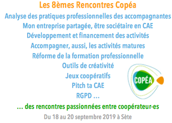 Les inscriptions aux 8èmes Rencontres de <a href="/copea_/">Copea</a> sont ouvertes.
Coopératrices et coopérateurs de toutes les #CAE nous vous attendons
copea.fr/index.php/k2-i…