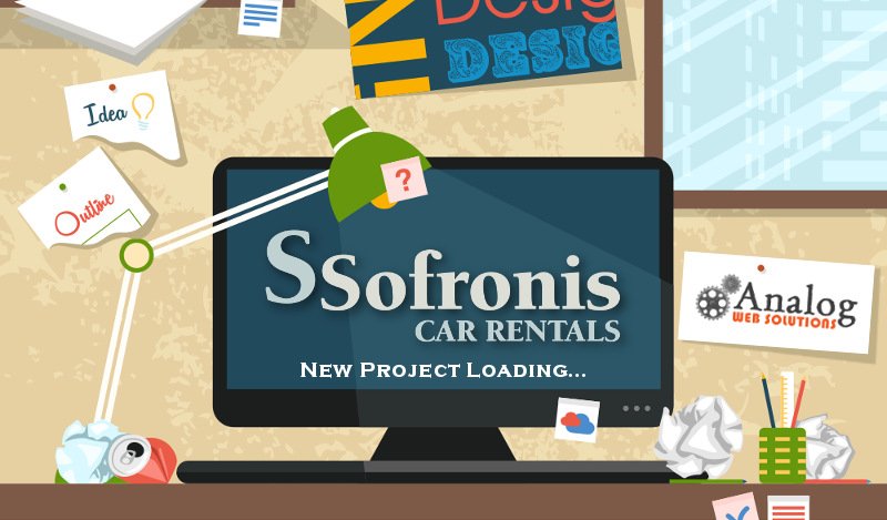 web_analog's tweet photo. A new Web Design & Development project for Sorfonis Car Rentals is currently under development by Analog Web Solutions. Powered by RentalEx, our Car Rental Management Software.
https://t.co/GonqJRG5NQ
#WebDesign #WebDevelopment #CarRentalSoftware #RentalEx #AnalogWeb #Cyprus https://t.co/1Gb00WqkV9